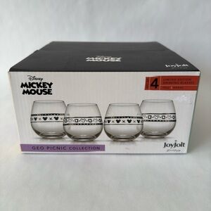 Mickey Mouse picnics collection Limited edition drinking glasses